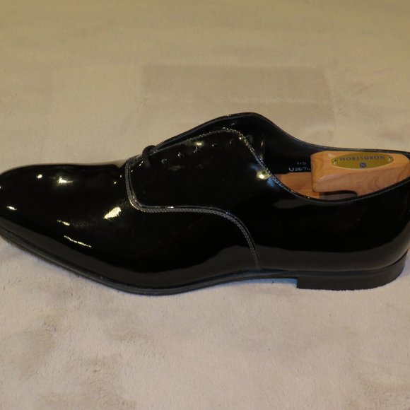 Church\'s Alastair Black Patent Leather Formal Dress Shoe US 12.5 F NWB main image 8